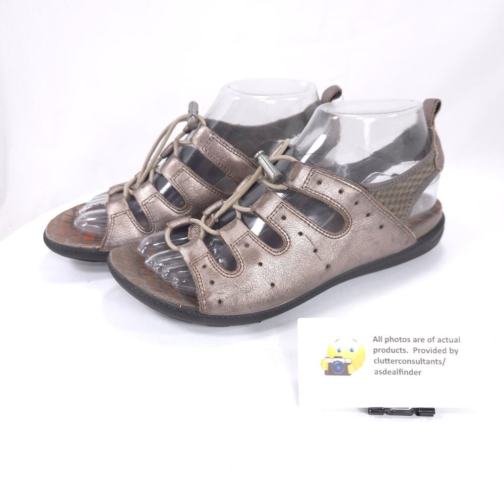 Ecco Cruise Bungee Sport Sandals Womens Size 6.5 37  1611102447 Bronze